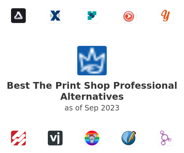 Best The Print Shop Professional Alternatives