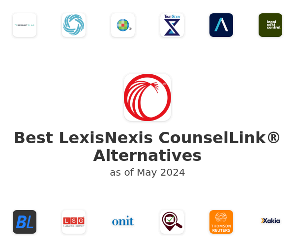 Best LexisNexis CounselLink® Alternatives
