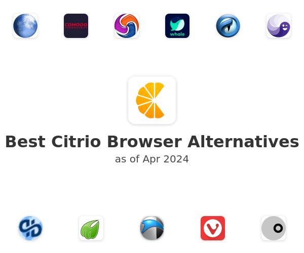 Best Citrio Browser Alternatives