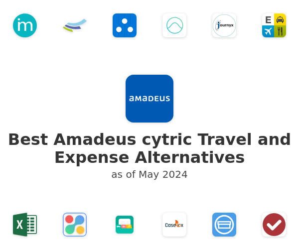 Best Amadeus cytric Travel and Expense Alternatives
