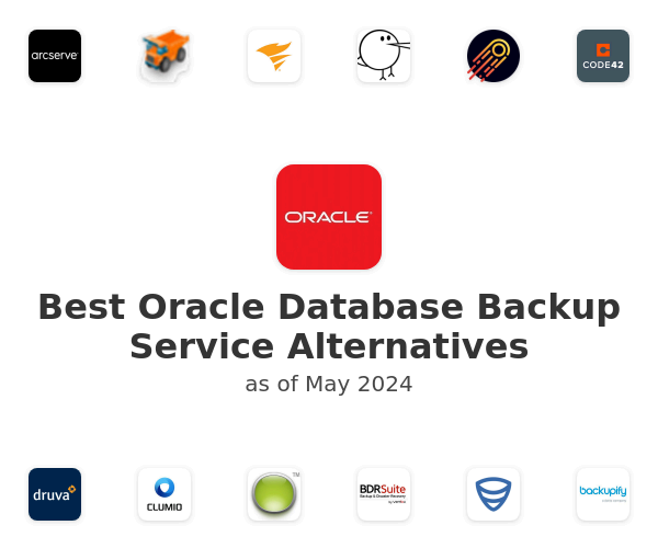 Best Oracle Database Backup Service Alternatives