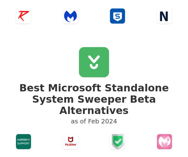 Best Microsoft Standalone System Sweeper Beta Alternatives