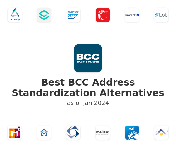 Best BCC Address Standardization Alternatives