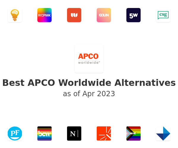 Best APCO Worldwide Alternatives