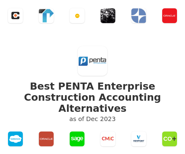 Best PENTA Enterprise Construction Accounting Alternatives