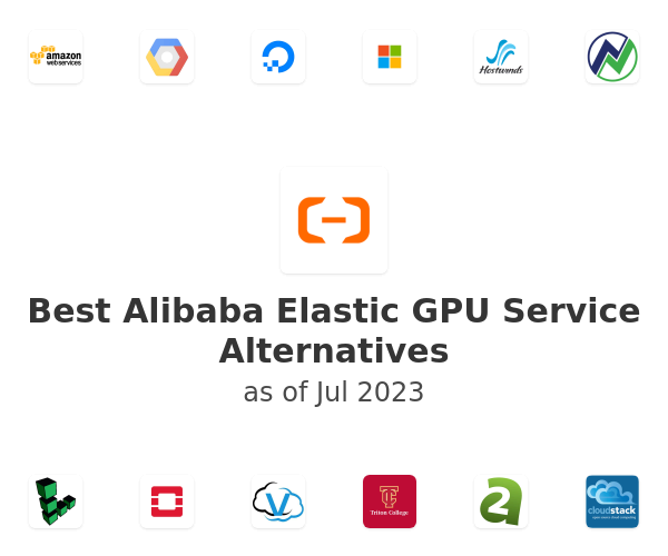Best Alibaba Elastic GPU Service Alternatives