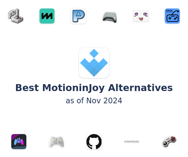 Best MotioninJoy Alternatives