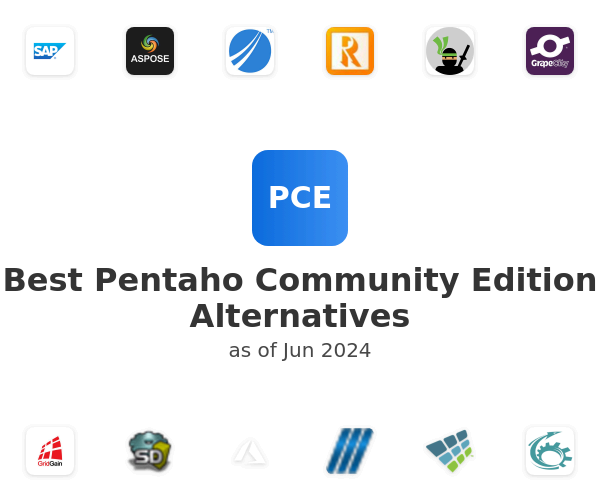 Best Pentaho Community Edition Alternatives