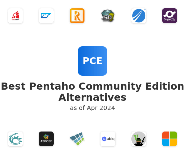 Best Pentaho Community Edition Alternatives