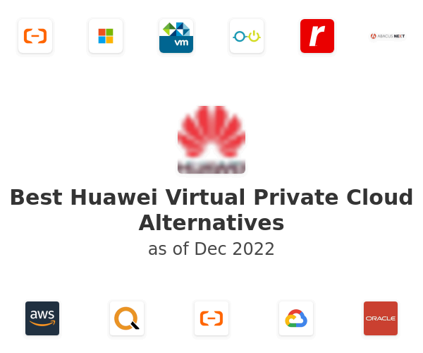Best Huawei Virtual Private Cloud Alternatives