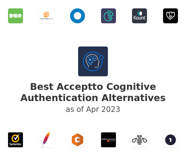 Best Acceptto Cognitive Authentication Alternatives