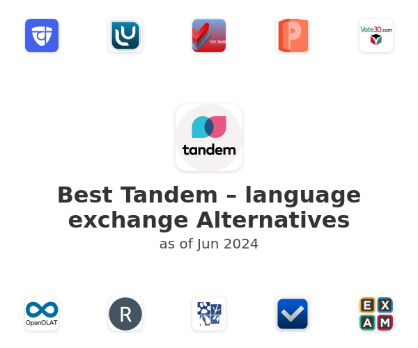 Best Tandem – language exchange Alternatives