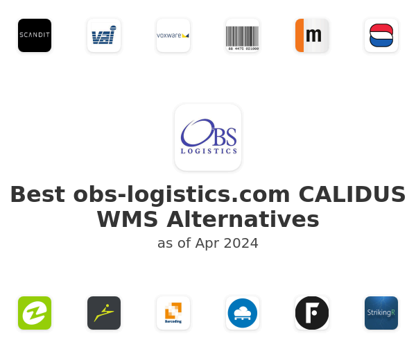 Best obs-logistics.com CALIDUS WMS Alternatives