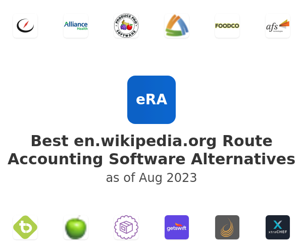 Best en.wikipedia.org Route Accounting Software Alternatives