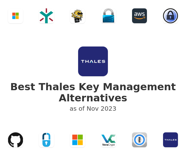 Best Thales Key Management Alternatives