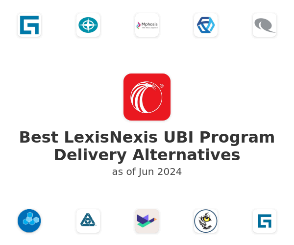 Best LexisNexis UBI Program Delivery Alternatives