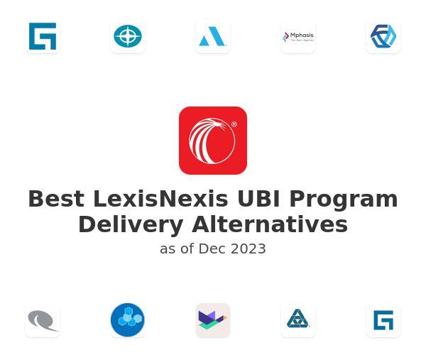 Best LexisNexis UBI Program Delivery Alternatives