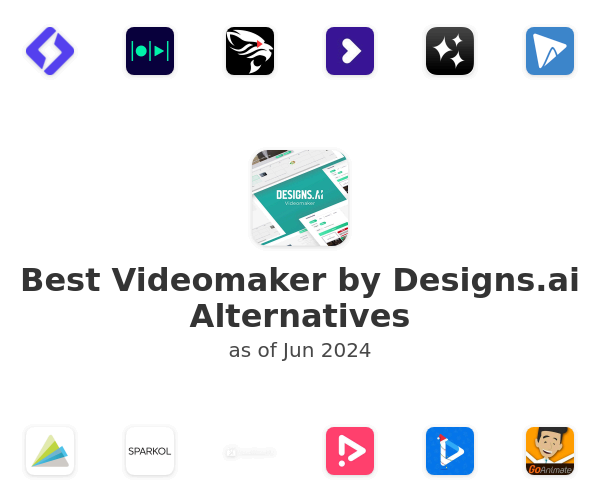 Best Videomaker by Designs.ai Alternatives