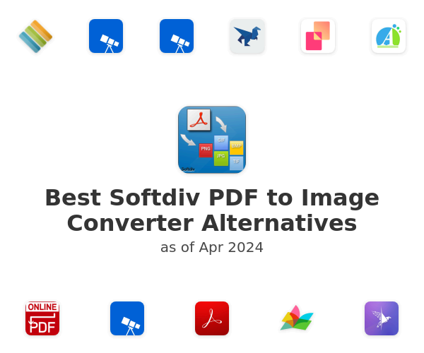 Best Softdiv PDF to Image Converter Alternatives