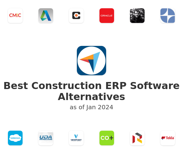 Best Construction ERP Software Alternatives