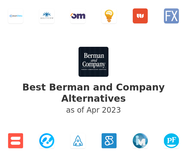 Best Berman and Company Alternatives