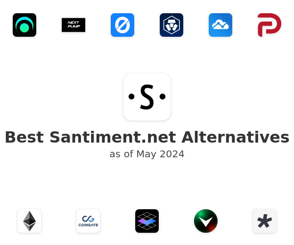 Best Santiment.net Alternatives