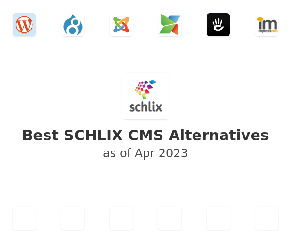 Best SCHLIX CMS Alternatives
