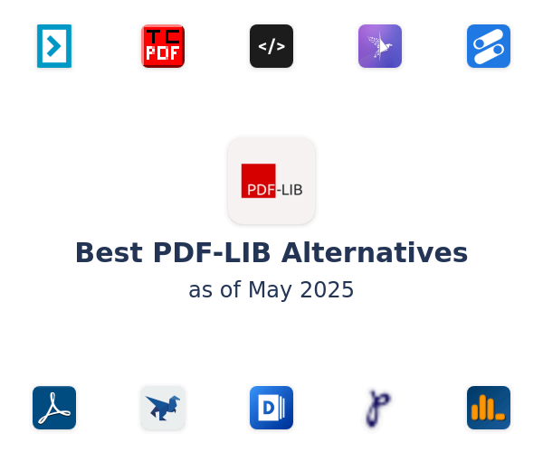 Best PDF-LIB Alternatives