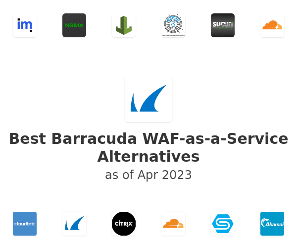 Best Barracuda WAF-as-a-Service Alternatives