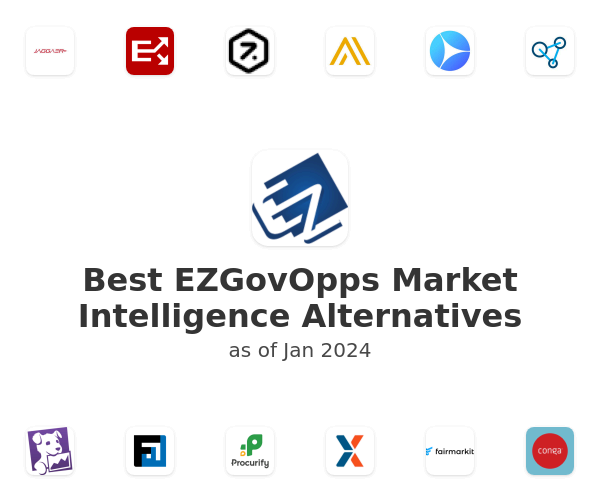 Best EZGovOpps Market Intelligence Alternatives