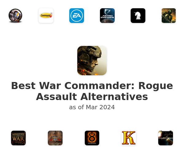 Best War Commander: Rogue Assault Alternatives