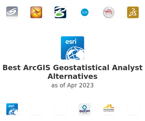 Best ArcGIS Geostatistical Analyst Alternatives