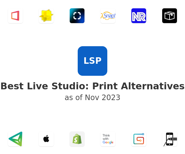 Best Live Studio: Print Alternatives
