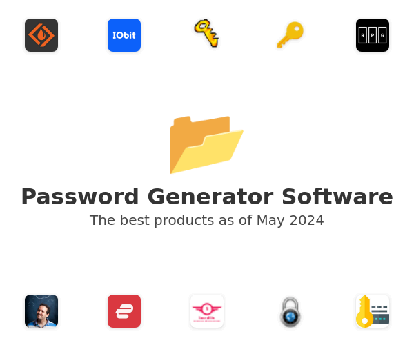 The best Password Generator products