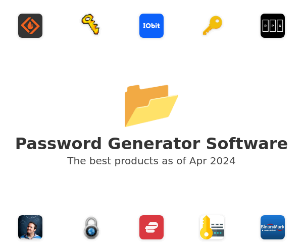 The best Password Generator products