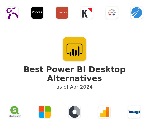Best Power BI Desktop Alternatives