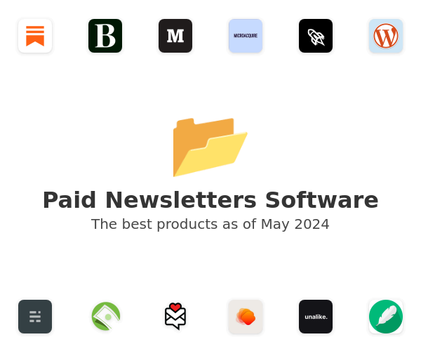The best Paid Newsletters products