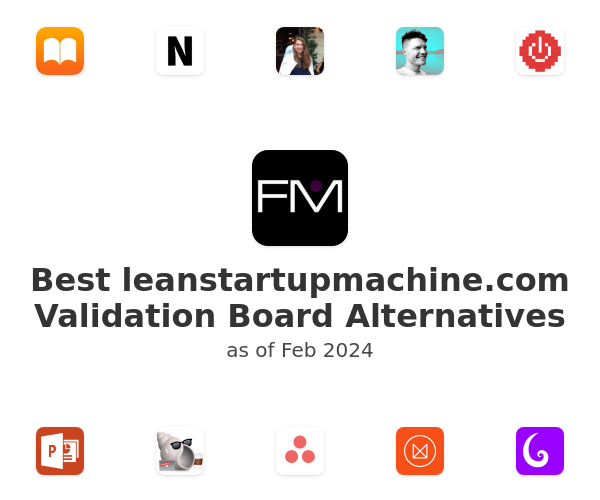 Best leanstartupmachine.com Validation Board Alternatives