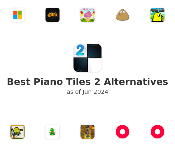 Best Piano Tiles 2 Alternatives