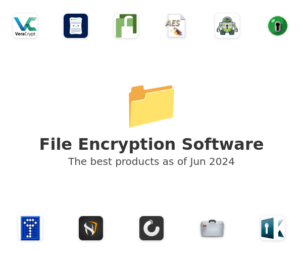 The best File Encryption products