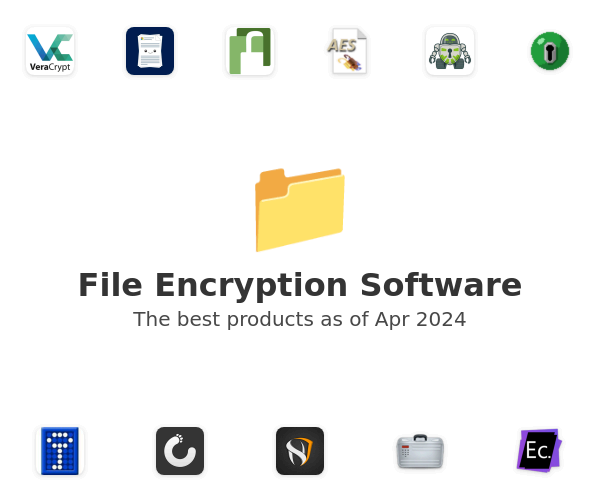 The best File Encryption products