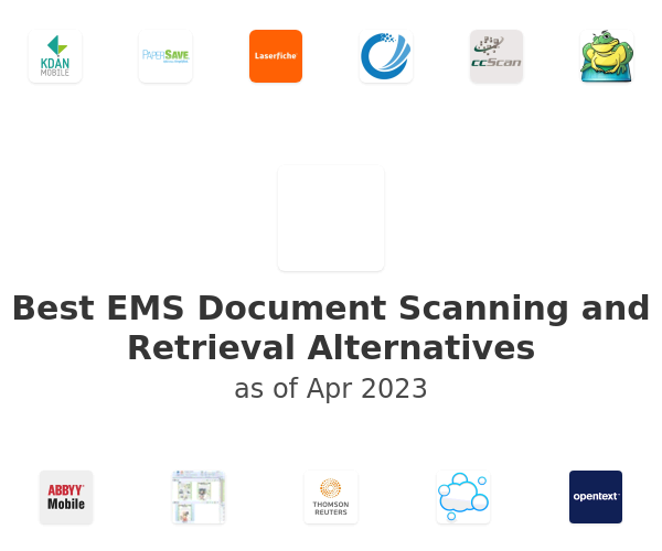Best EMS Document Scanning and Retrieval Alternatives
