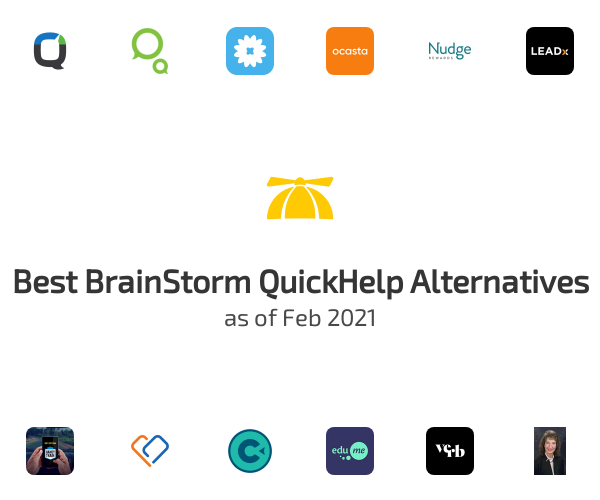 Best BrainStorm QuickHelp Alternatives
