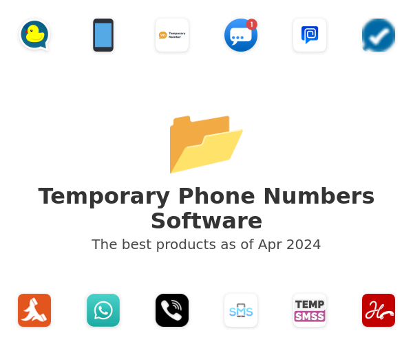 The best Temporary Phone Numbers products