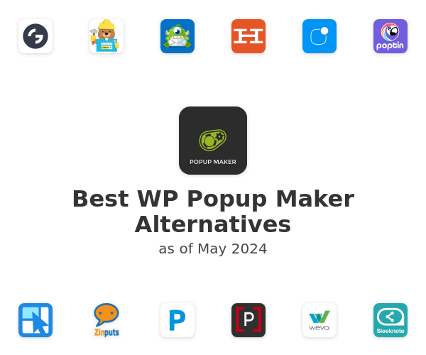 Best WP Popup Maker Alternatives