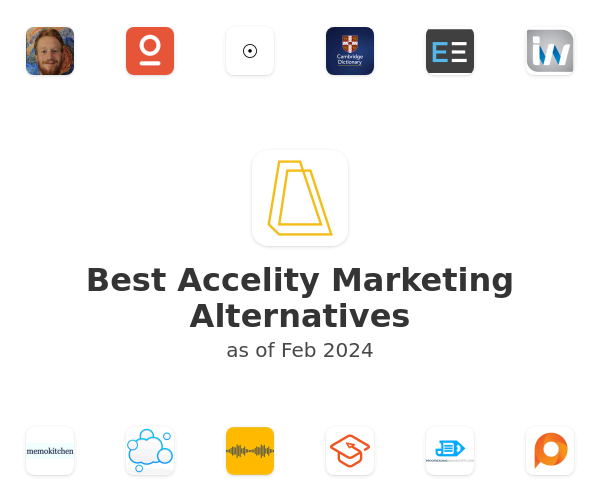 Best Accelity Marketing Alternatives