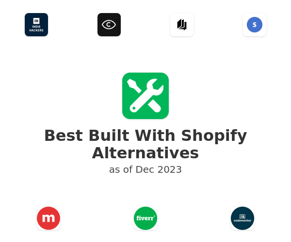 Best Built With Shopify Alternatives