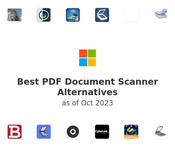 Best PDF Document Scanner Alternatives