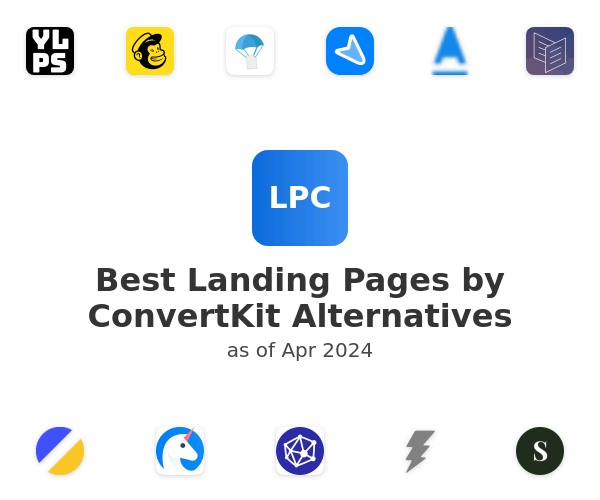 Best Landing Pages by ConvertKit Alternatives