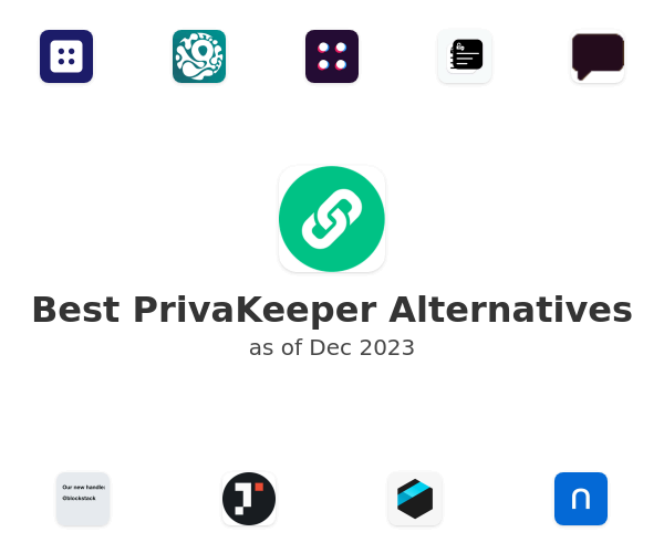 Best PrivaKeeper Alternatives